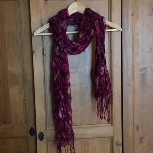 Plum Scarf